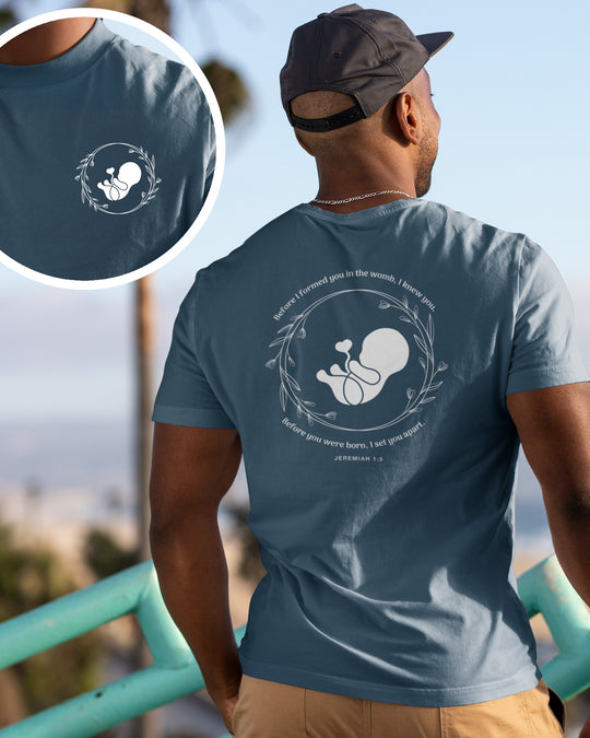 Jeremiah 1:5 Mens T-shirt (heavy weight)