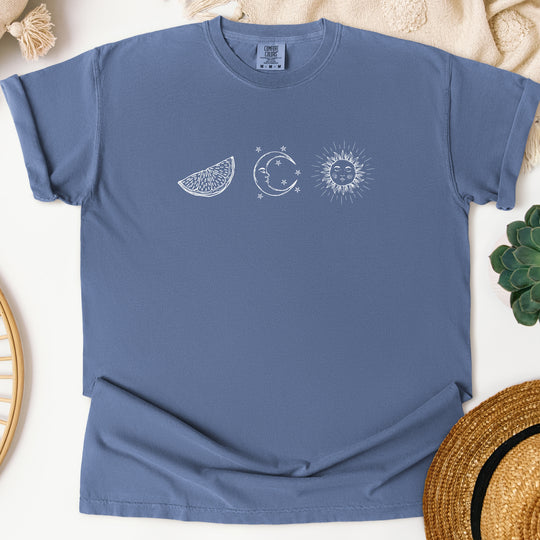 Watermelon Moonshine Womens T-shirt (heavy weight)