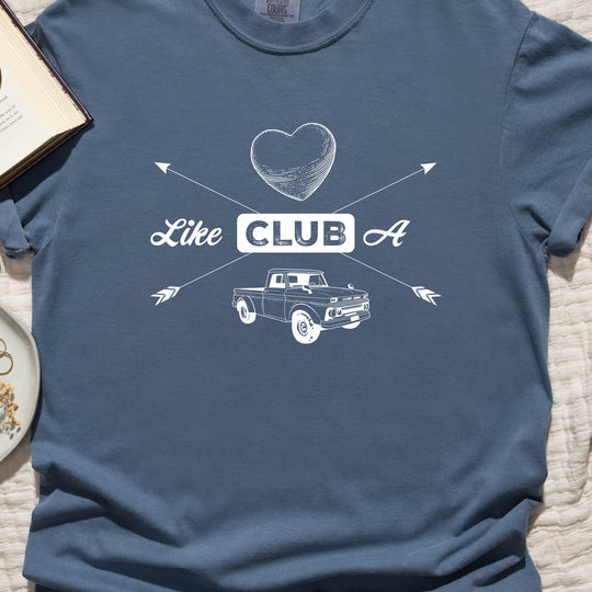 Heart like a Truck Womens T-shirt (heavy weight)