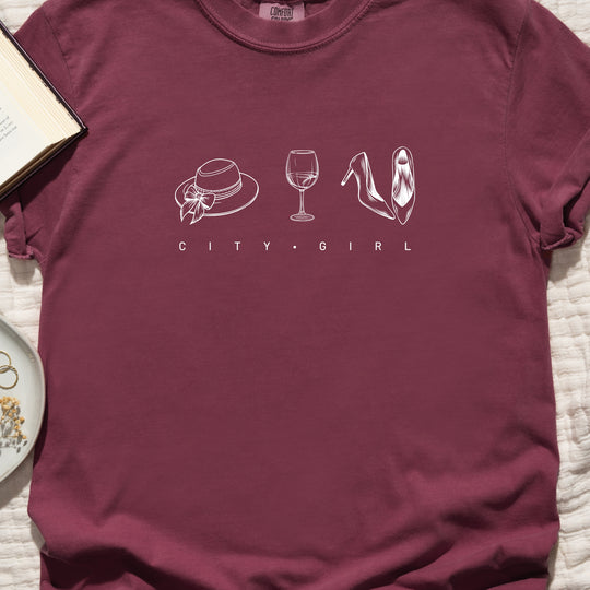 City Girl Womens T-shirt (heavy weight)