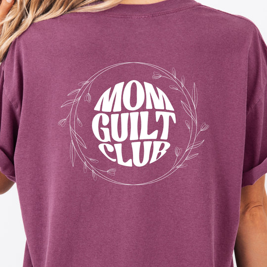 Mom Guilt Club Womens T-shirt (heavy weight)