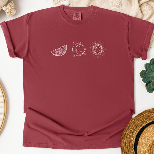 Watermelon Moonshine Womens T-shirt (heavy weight)