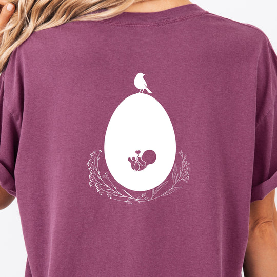 Mama Egg Womens T-shirt (heavy weight)