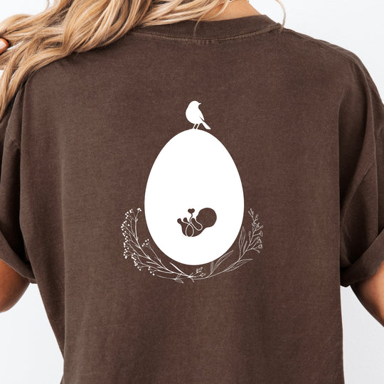 Mama Egg Womens T-shirt (heavy weight)