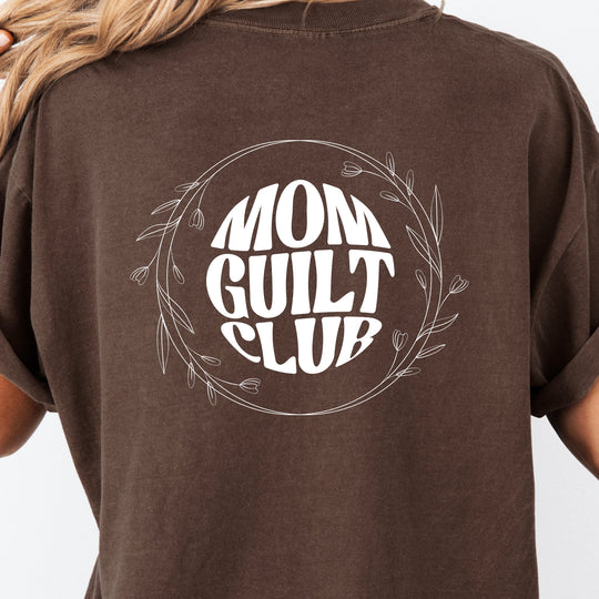 Mom Guilt Club Womens T-shirt (heavy weight)
