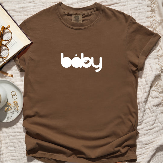 Baby logo with Baby Peanut Womens T-shirt (heavy weight)