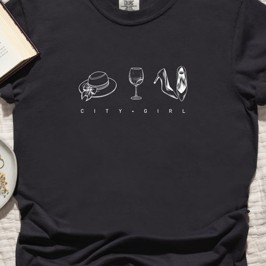 City Girl Womens T-shirt (heavy weight)