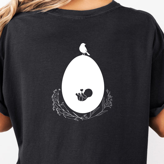 Mama Egg Womens T-shirt (heavy weight)
