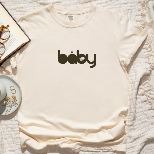 Baby logo with Baby Peanut Womens T-shirt (heavy weight)