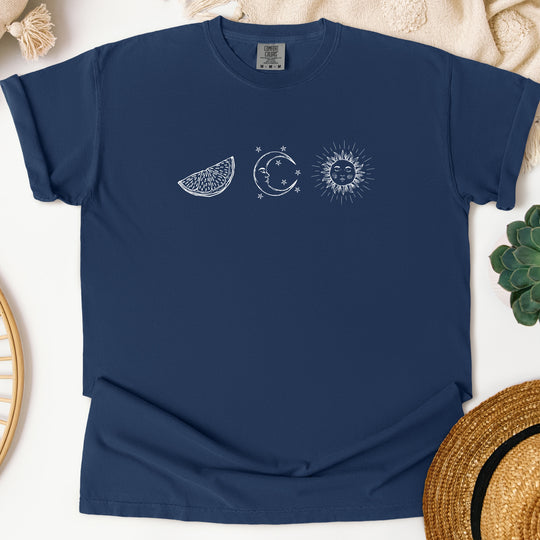 Watermelon Moonshine Womens T-shirt (heavy weight)