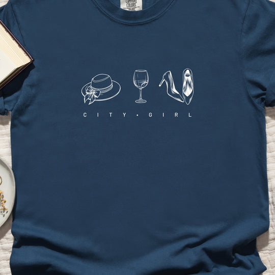 City Girl Womens T-shirt (heavy weight)