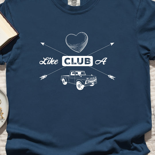 Heart like a Truck Womens T-shirt (heavy weight)
