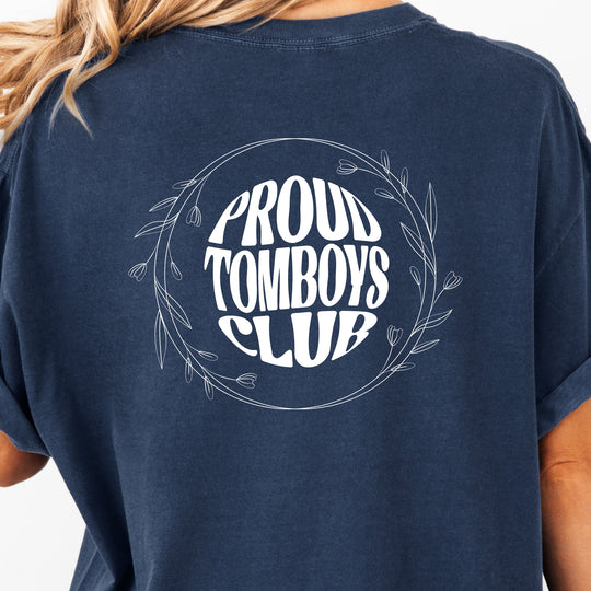 Proud Tomboys Club Womens T-shirt (heavy weight)