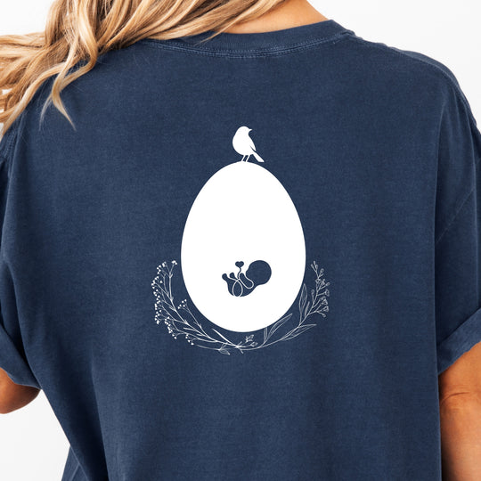 Mama Egg Womens T-shirt (heavy weight)