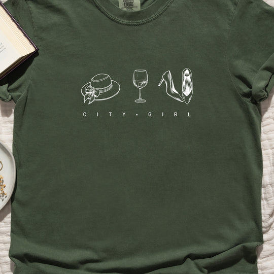 City Girl Womens T-shirt (heavy weight)