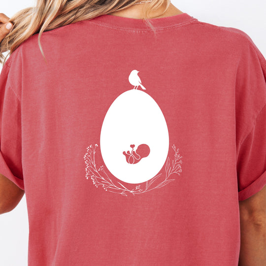 Mama Egg Womens T-shirt (heavy weight)