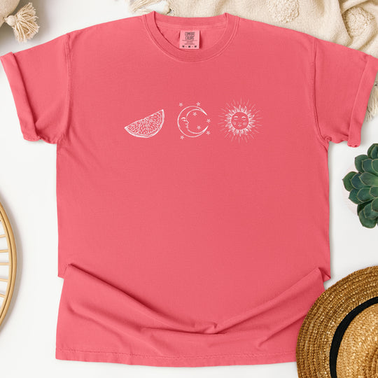 Watermelon Moonshine Womens T-shirt (heavy weight)