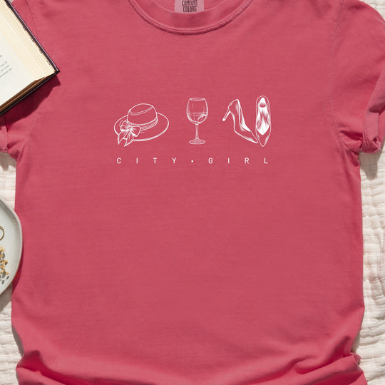 City Girl Womens T-shirt (heavy weight)