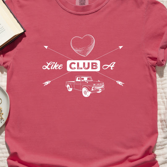 Heart like a Truck Womens T-shirt (heavy weight)