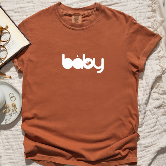 Baby logo with Baby Peanut Womens T-shirt (heavy weight)