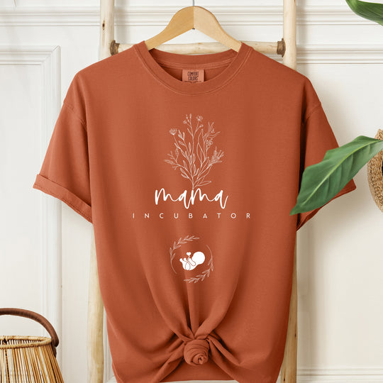 Mama Incubator Womens T-shirt (heavy weight)