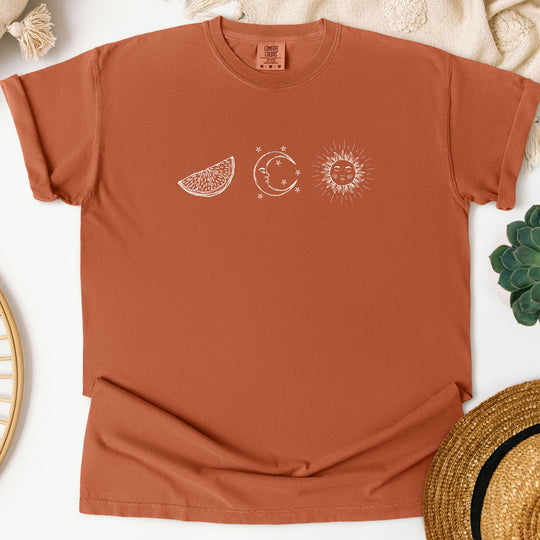 Watermelon Moonshine Womens T-shirt (heavy weight)