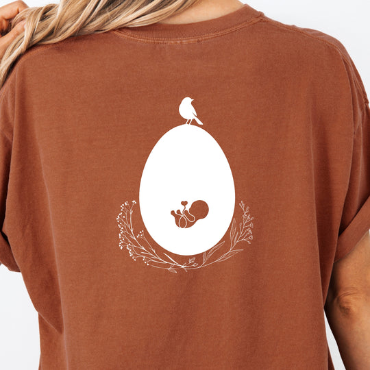Mama Egg Womens T-shirt (heavy weight)