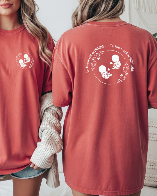 You have to call me Dragon. You have to call me Nighthawk. Womens T-shirt (heavy weight)