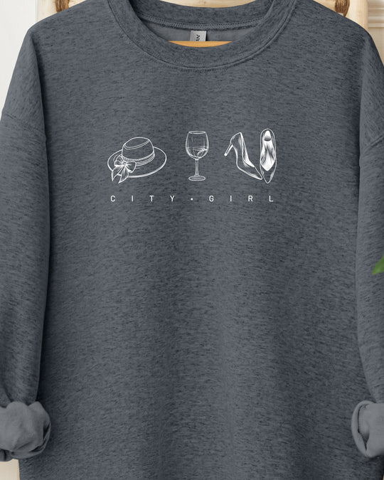 City Girl Womens Sweatshirt