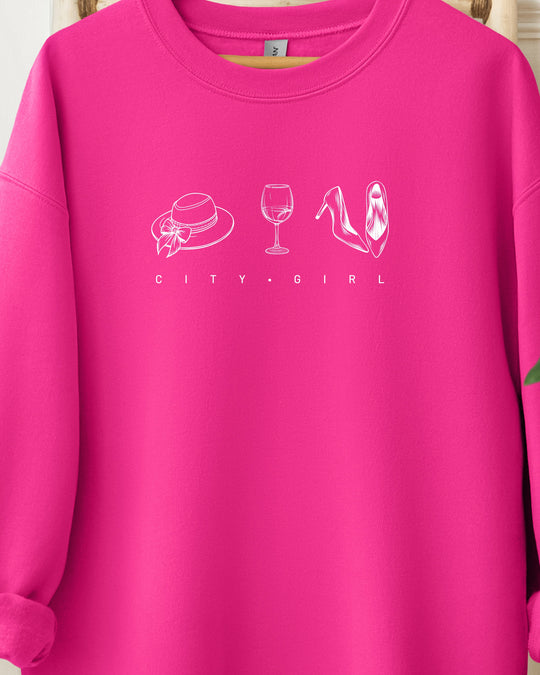City Girl Womens Sweatshirt