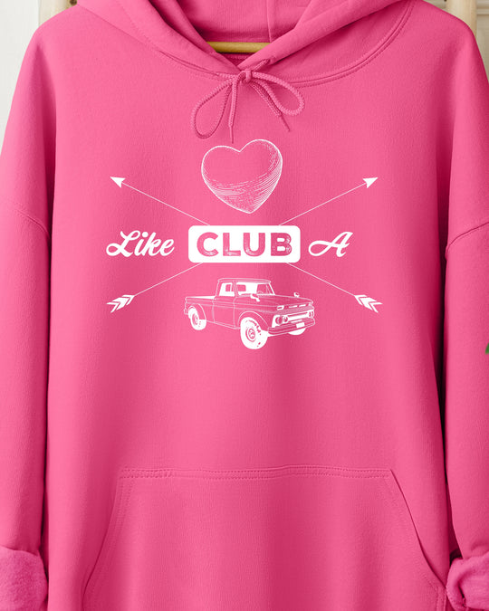 Heart like a Truck Womens Premium Pullover Hoodie
