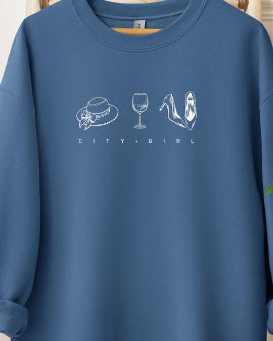 City Girl Womens Sweatshirt