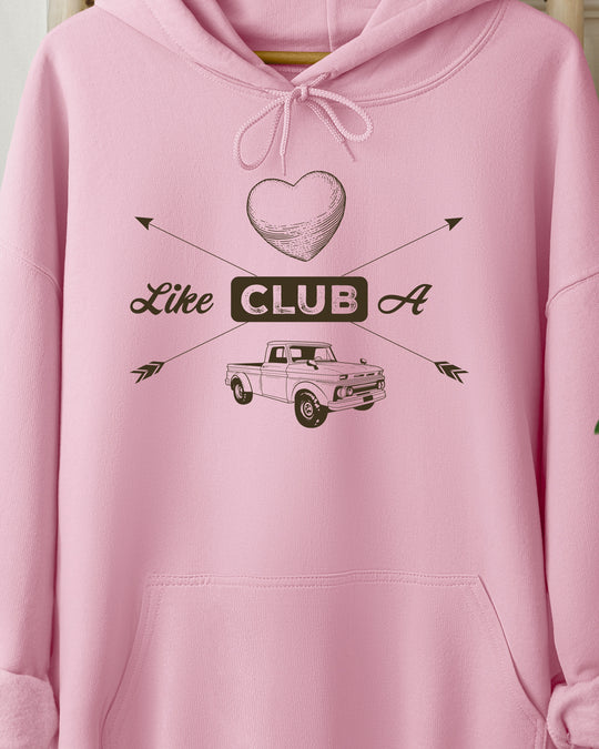 Heart like a Truck Womens Premium Pullover Hoodie