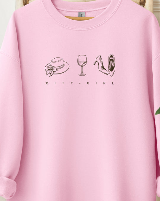 City Girl Womens Sweatshirt