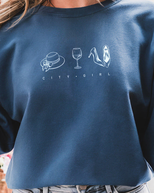 City Girl Womens Sweatshirt