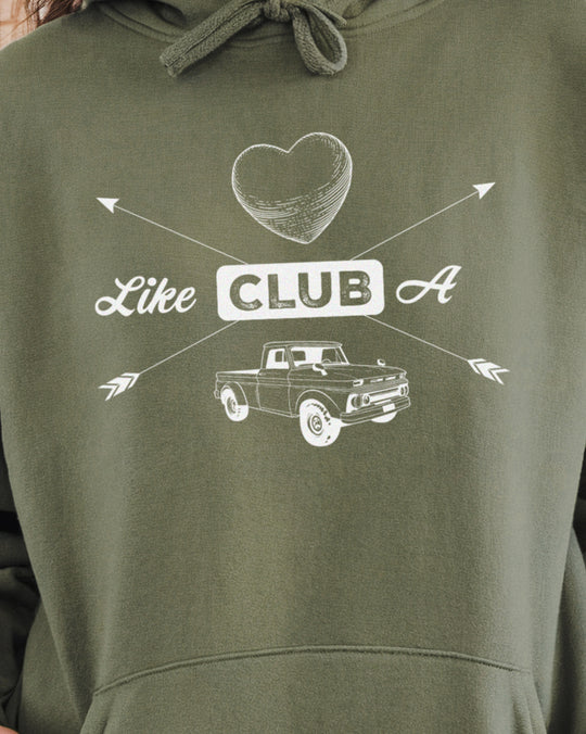 Heart like a Truck Womens Premium Pullover Hoodie