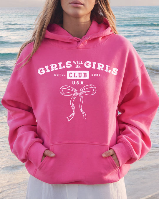 Girls Will Be Girls  Womens Premium Pullover Hoodie