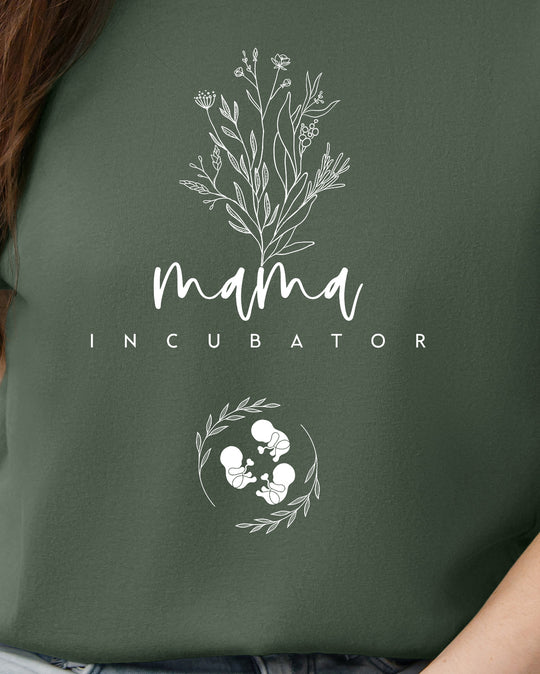 Mama Incubator Womens T-shirt (heavy weight)
