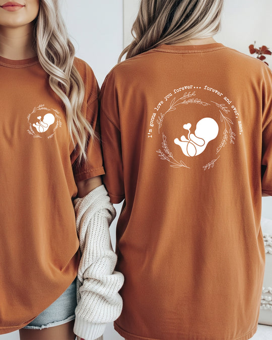 I'm Gonna Love You… Forever and Ever, Amen. Womens T-shirt (heavy weight)